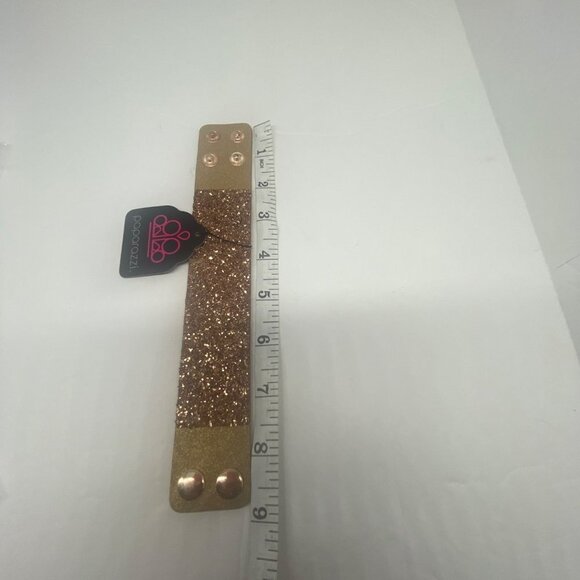 Paparazzi Jewelry The Halftime Show Gold Urban Bracelet Item 87 - Picture 7 of 7